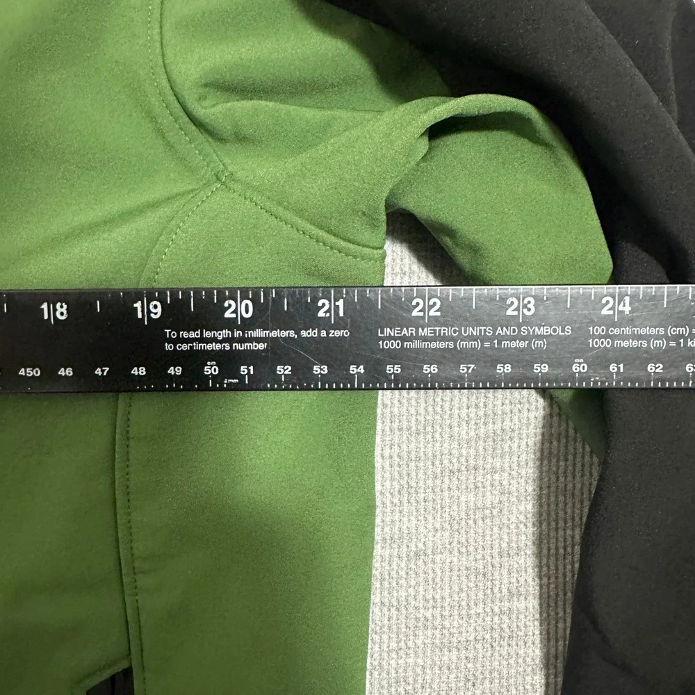 The North Face Apex Bionic Softshell Jacket Green Black‎ Mens Size Medium